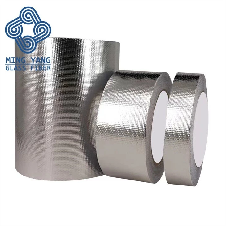 Aluminum Foil Fiberglass Cloth Tape