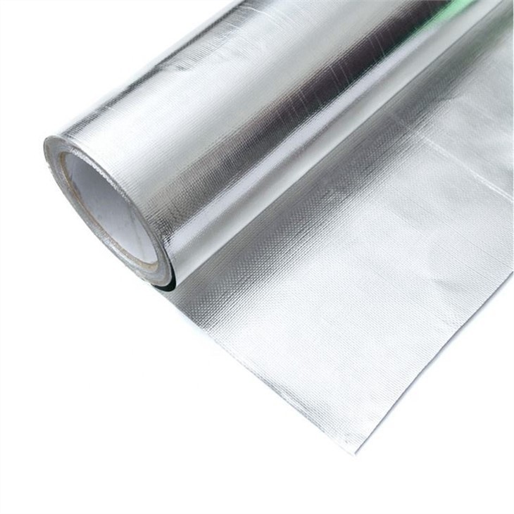 Aluminum Foil Faced Coated Glass Fiber Fabric Fiberglass Cloth