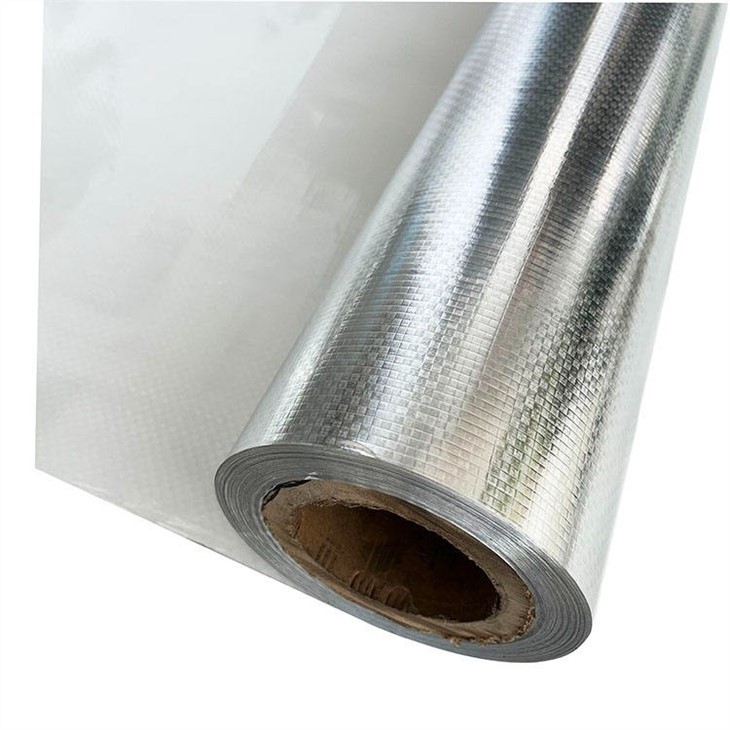 Aluminum Foil Faced Coated Glass Fiber Fabric Fiberglass Cloth